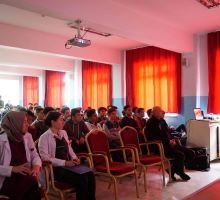 Sultanbeyli Çok Programlı Anadolu Lisesi’nde Ahşap Yapılar Hakkında Sunum